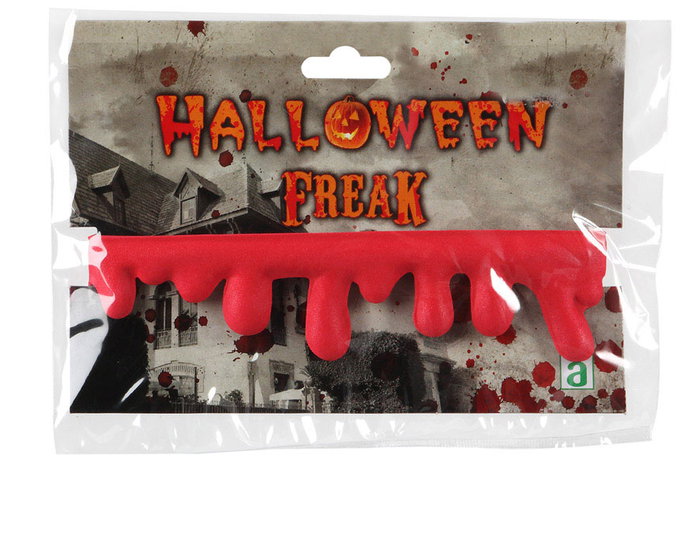 Collar Halloween Sangre Rojo Adulto Accesorio Collar Halloween Sangre Rojo Adulto Accesorio