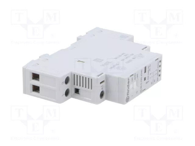 FINDER Contactor de instalación modular 2-polar 25A 230VAC/230VDC NA x2