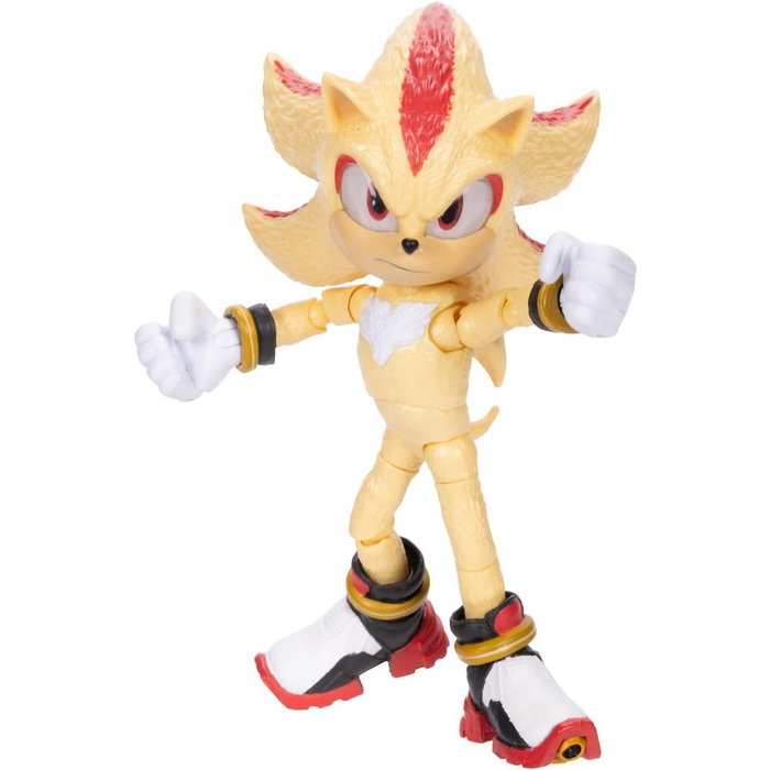JAKKS PACIFIC Figura Super Shadow Sonic 3 12,5cm Articulada