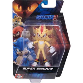 JAKKS PACIFIC Figura Super Shadow Sonic 3 12,5cm Articulada