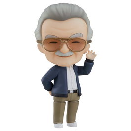 Good Smile Company Nendoroid Marvel Figura Stan Lee Articulada de PVC de 10 cm con Accesorios
