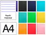 Liderpapel Cuaderno espiral Micro Jolly A4, 140 hojas, 75gr, horizontal, 5 bandas, colores surtidos