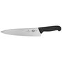 Victorinox Fibrox Cuchillo para Trincar 25 cm, Plata / Negro
