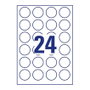 AVERY Zweckform Etiketten 5080 blanco 40,0 x 40,0 mm
