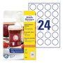 AVERY Zweckform Etiketten 5080 blanco 40,0 x 40,0 mm