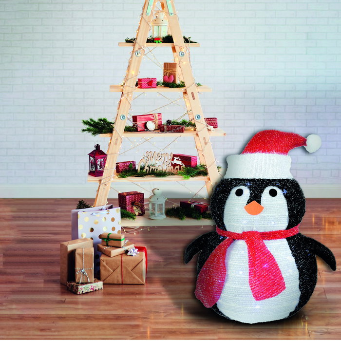 GSC Evolution Pingüino plegable LED 600mm con 8 funciones y luz cálida