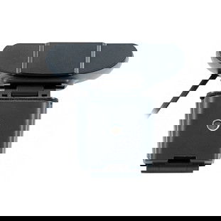 Conceptronic Webcam USB 2.0 AMDIS04B Full HD 1080P a 30fps con Micrófono Integrado, Ángulo de Visión 65°, Plug and Play, Color Negro