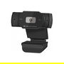 Conceptronic Webcam USB 2.0 AMDIS04B Full HD 1080P a 30fps con Micrófono Integrado, Ángulo de Visión 65°, Plug and Play, Color Negro