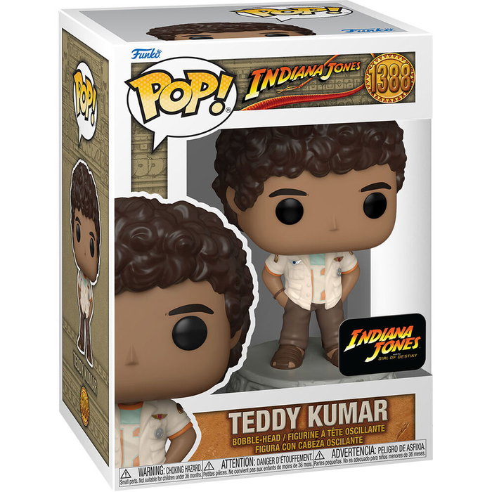 FUNKO Figura POP Indiana Jones Teddy Kumar FUNKO Figura POP Indiana Jones Teddy Kumar