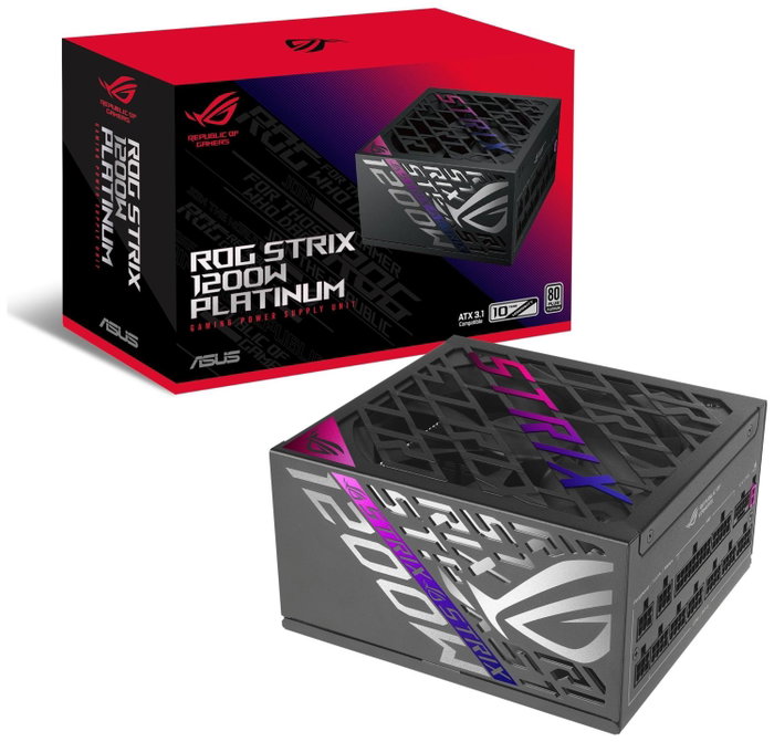 ASUS ROG STRIX-1200P-GAMING 1200W 80+ Platinum Negro ASUS ROG STRIX-1200P-GAMING 1200W 80+ Platinum Negro