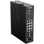 D-Link DIS-200G-12PS Switch Industrial Gigabit Gestionado L2 con 12 Puertos y 8 Puertos PoE+
