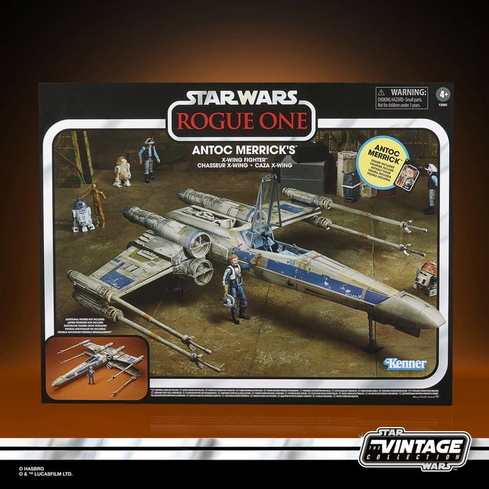 Hasbro Star Wars: Rogue One Vintage Collection Vehículo Antoc Merrick’s X-Wing Fighter Hasbro Star Wars: Rogue One Vintage Collection Vehículo Antoc Merrick’s X-Wing Fighter
