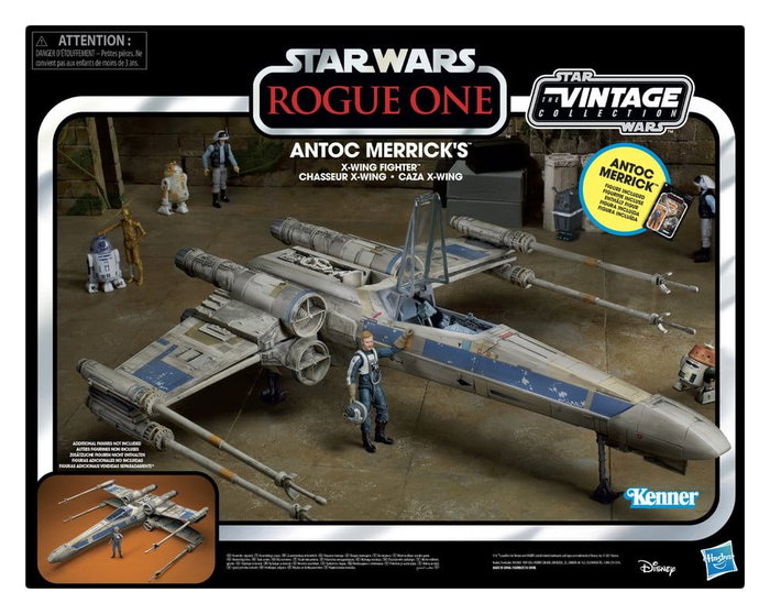 Hasbro Star Wars: Rogue One Vintage Collection Vehículo Antoc Merrick’s X-Wing Fighter Hasbro Star Wars: Rogue One Vintage Collection Vehículo Antoc Merrick’s X-Wing Fighter