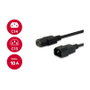 EQUIP Cable de alimentación IEC C13 a IEC C14, 3m, Negro