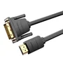 Vention Cable Adaptador ABFBH HDMI a DVI-D Bidireccional 1080p 2m Macho-Macho para PC, PS4, TV, Monitor