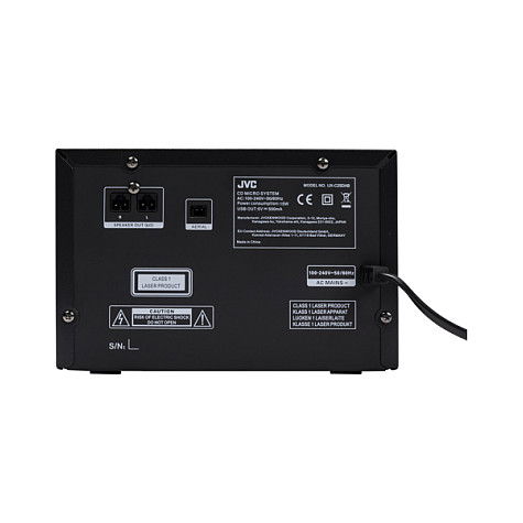 JVC UX-C25DAB Microcadena de música para uso doméstico, Negro, 14W, DAB+, Bluetooth JVC UX-C25DAB Microcadena de música para uso doméstico, Negro, 14W, DAB+, Bluetooth