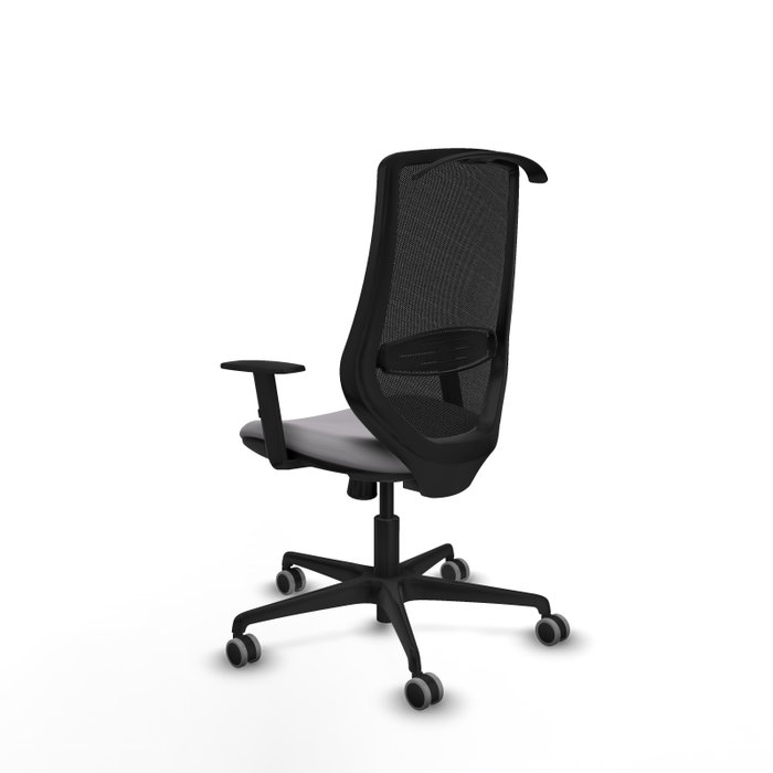 PIQUERAS Y CRESPO Silla de oficina Mardos con mecanismo Sincro, Gris y Negro PIQUERAS Y CRESPO Silla de oficina Mardos con mecanismo Sincro, Gris y Negro