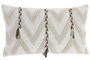 DKD Home Decor Cojín de Poliéster con Aplicaciones 50x12x30 cm