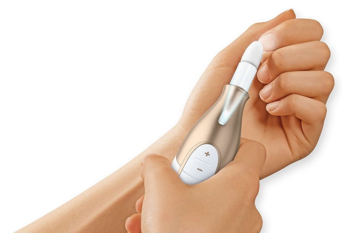 Beurer MP-64 Set de Manicura y Pedicura Profesional Blanco/Oro