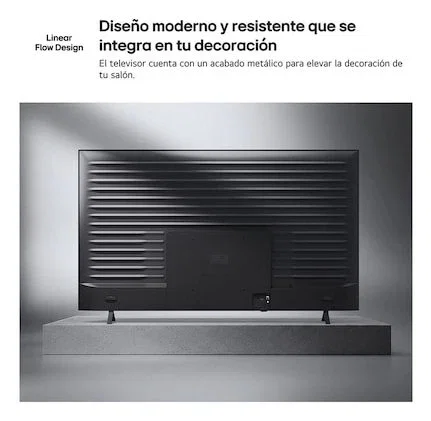 LG LG NANO 4K UHD AI 75NU850B6LA 75 pulg. Smart TV Negro