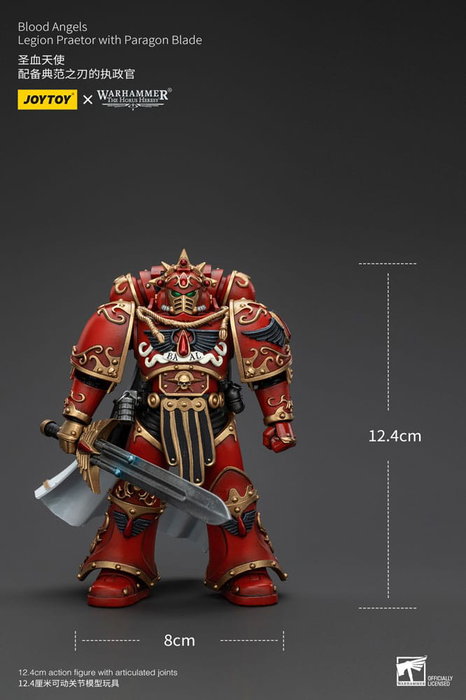 Warhammer The Horus Heresy Figura 1/18 Blood Angels Legion Praetor with Paragon Blade 13 cm