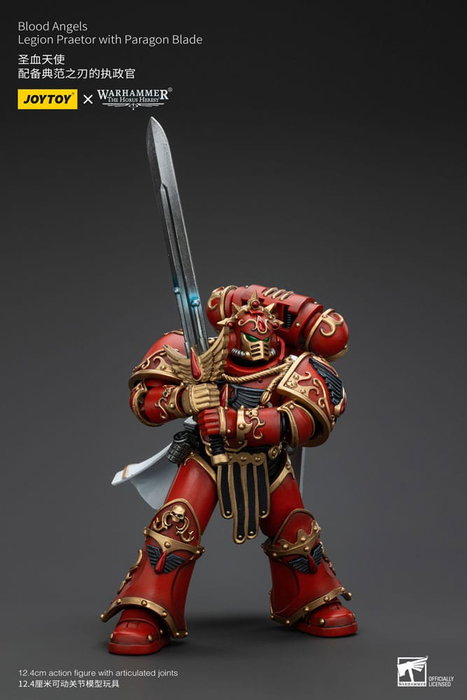 Warhammer The Horus Heresy Figura 1/18 Blood Angels Legion Praetor with Paragon Blade 13 cm