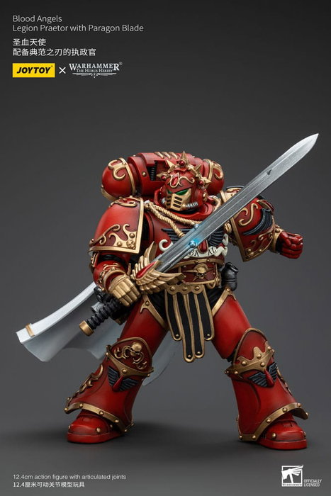 Warhammer The Horus Heresy Figura 1/18 Blood Angels Legion Praetor with Paragon Blade 13 cm