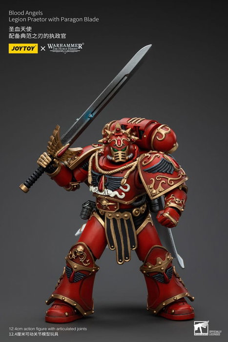 Warhammer The Horus Heresy Figura 1/18 Blood Angels Legion Praetor with Paragon Blade 13 cm