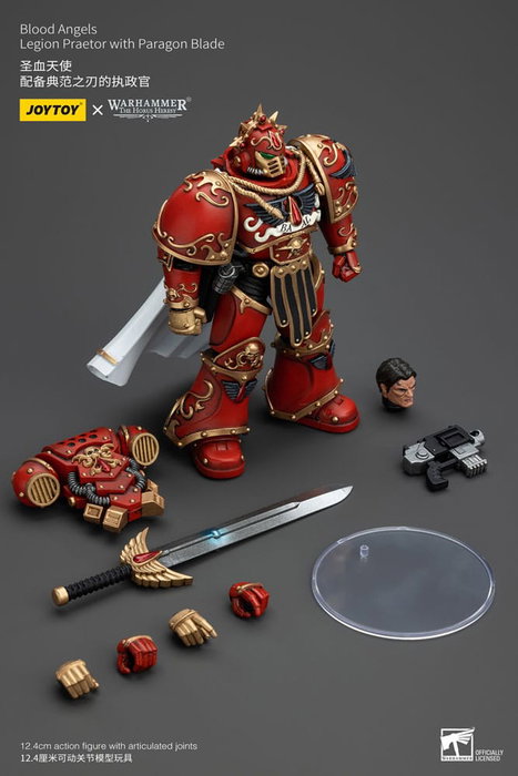 Warhammer The Horus Heresy Figura 1/18 Blood Angels Legion Praetor with Paragon Blade 13 cm