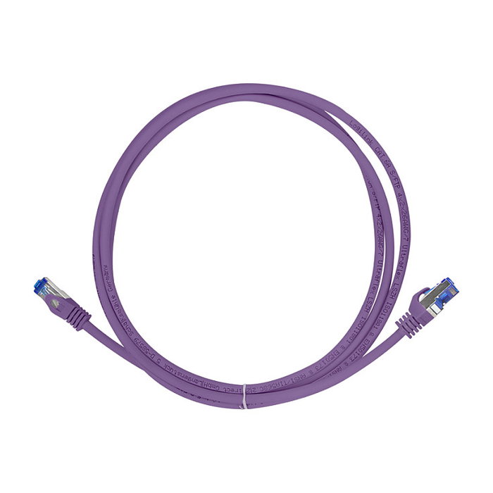 LogiLink Patch cable Cat.6A S/FTP Ultraflex 15m púrpura