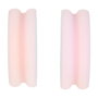 Cosmetic Club Esponja Depilatoria y Exfoliante Doble Cara Rosa y Azul 7 cm