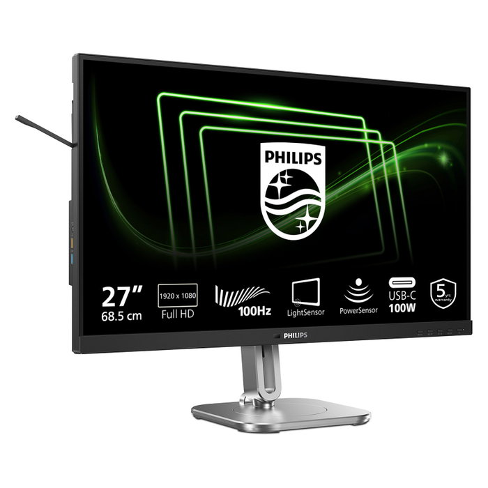 Philips 27B2G5500/00 Monitor QHD de 27 pulgadas IPS Antracita Philips 27B2G5500/00 Monitor QHD de 27 pulgadas IPS Antracita