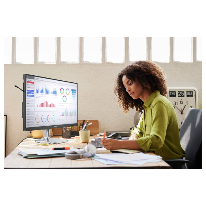 Philips 27B2G5500/00 Monitor QHD de 27 pulgadas IPS Antracita Philips 27B2G5500/00 Monitor QHD de 27 pulgadas IPS Antracita