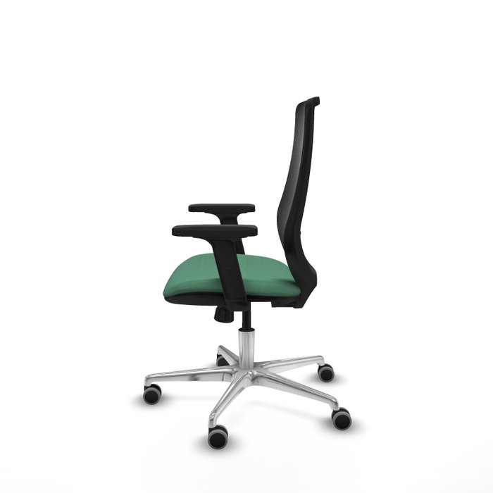 PIQUERAS Y CRESPO Silla de oficina Mardos con mecanismo Sincro Verde esmeralda y Negro