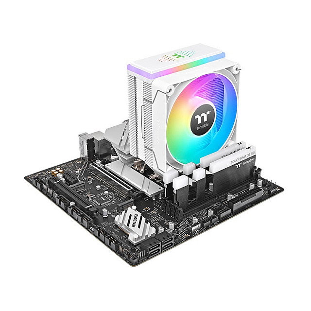 Thermaltake ASTRIA 200 ARGB Refrigerador de Aire Blanco