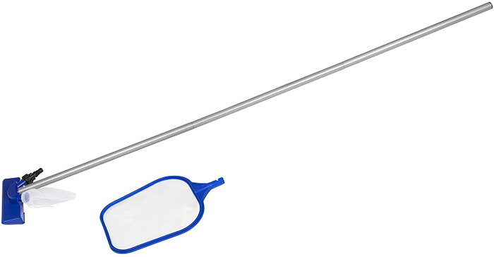 Bestway 58013 - Kit de Mantenimiento para Piscina con Pértiga de 174 cm y Skimmer Bestway 58013 - Kit de Mantenimiento para Piscina con Pértiga de 174 cm y Skimmer