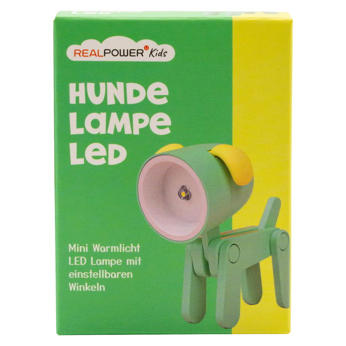 Ultron RealPower LED-Tier Taschenlampe Linterna para Perro Verde