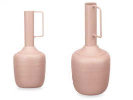 Giftdecor Jarron Acero Asa Rectangular Arena 12x30x12 cm (Set de 6)