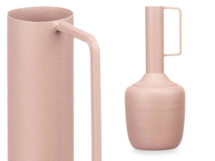 Giftdecor Jarron Acero Asa Rectangular Arena 12x30x12 cm (Set de 6)