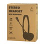LogiLink Auriculares Diadema HS0055 con Micrófono de Brazo, Alámbrico, Supraaurales, Negro, 1.8 m de Cable, 20-20000 Hz, 85 g
