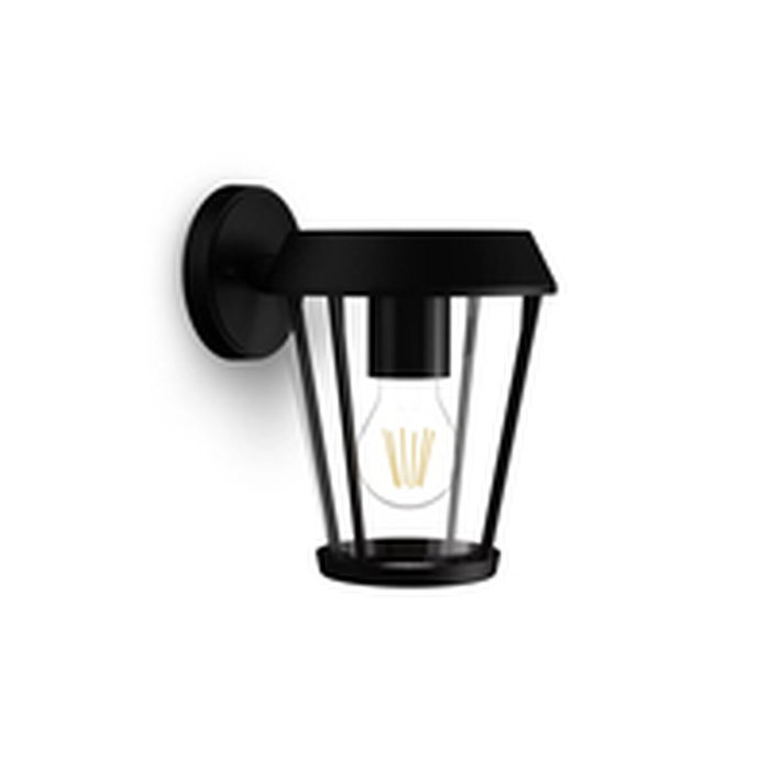 Philips Sunera Aplique Exterior Negro con Luz hacia Abajo