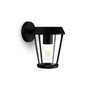 Philips Sunera Aplique Exterior Negro con Luz hacia Abajo