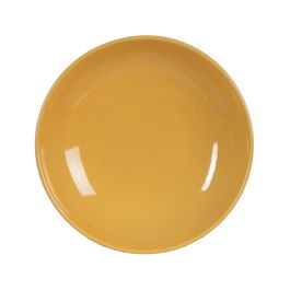 Plato Hondo Mostaza Stoneware Cocina 22 X 22 X 4,50 cm