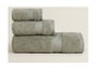 DKD Home Decor Toalla de tocador de algodón Verde jade 30x50x1 cm