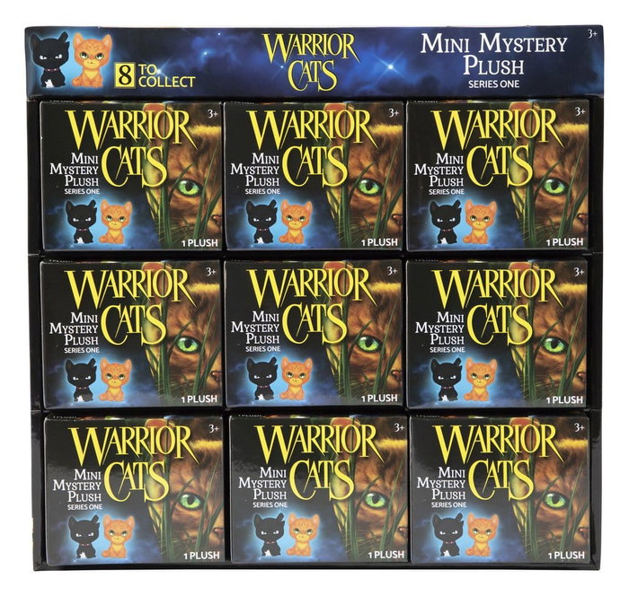 Warrior Cats Peluche Blind Box Mini Mystery Plush Series 1 15 cm Expositor (9)