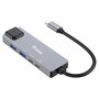 Equip Adaptador Multifuncional 5 en 1 USB-C 2.5GbE, USB-A, USB-C y 100W PD