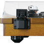 Lenco LS-55WA Tocadiscos de Vinilo Semiautomático con Bluetooth, USB y Altavoces, Madera Walnut