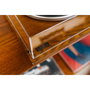 Lenco LS-55WA Tocadiscos de Vinilo Semiautomático con Bluetooth, USB y Altavoces, Madera Walnut