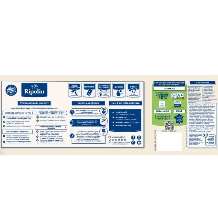 Ripolin AUC3174269076810 Espíritu Decorativo Multisoporte Ágata beige satinado 2,5 L