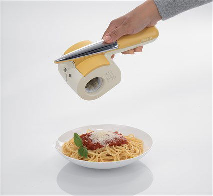 Ariete 457 Rallador Eléctrico Inalámbrico Waterproof con Batería Recargable de Litio para Queso, Frutos Secos y Chocolate